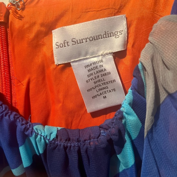 Soft Surroundings Vibrant Multicolor Dress - Picture 3 of 3